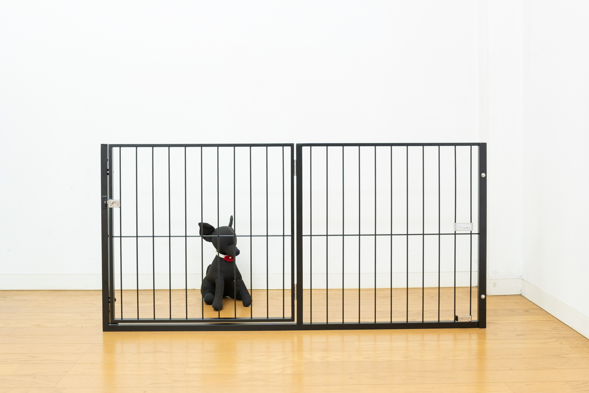 ワンコスペースのドア付きゲート - おしゃれで丈夫な犬猫用ペット