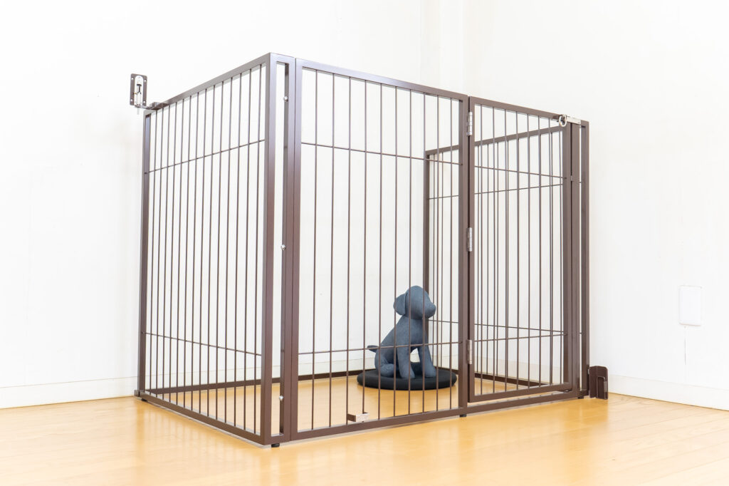 玄関土間に置くコノ字ゲート